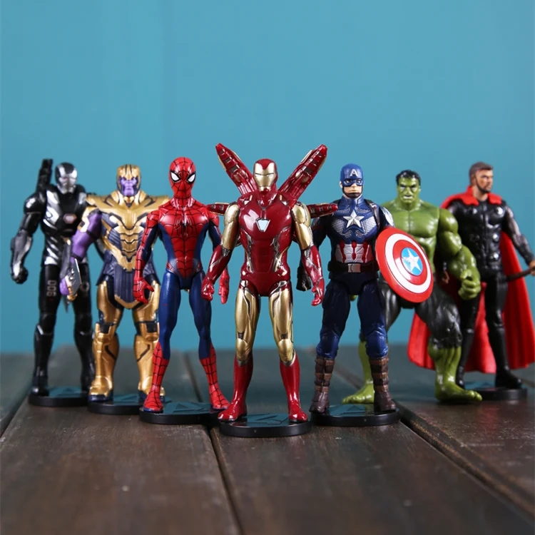 Disney ZD Original Marvel legends The Avengers Iron Man Spider Man Thor กัปตันอเมริกา Thanos Hulk War Machine แอ็คชั่นฟิกเกอร์