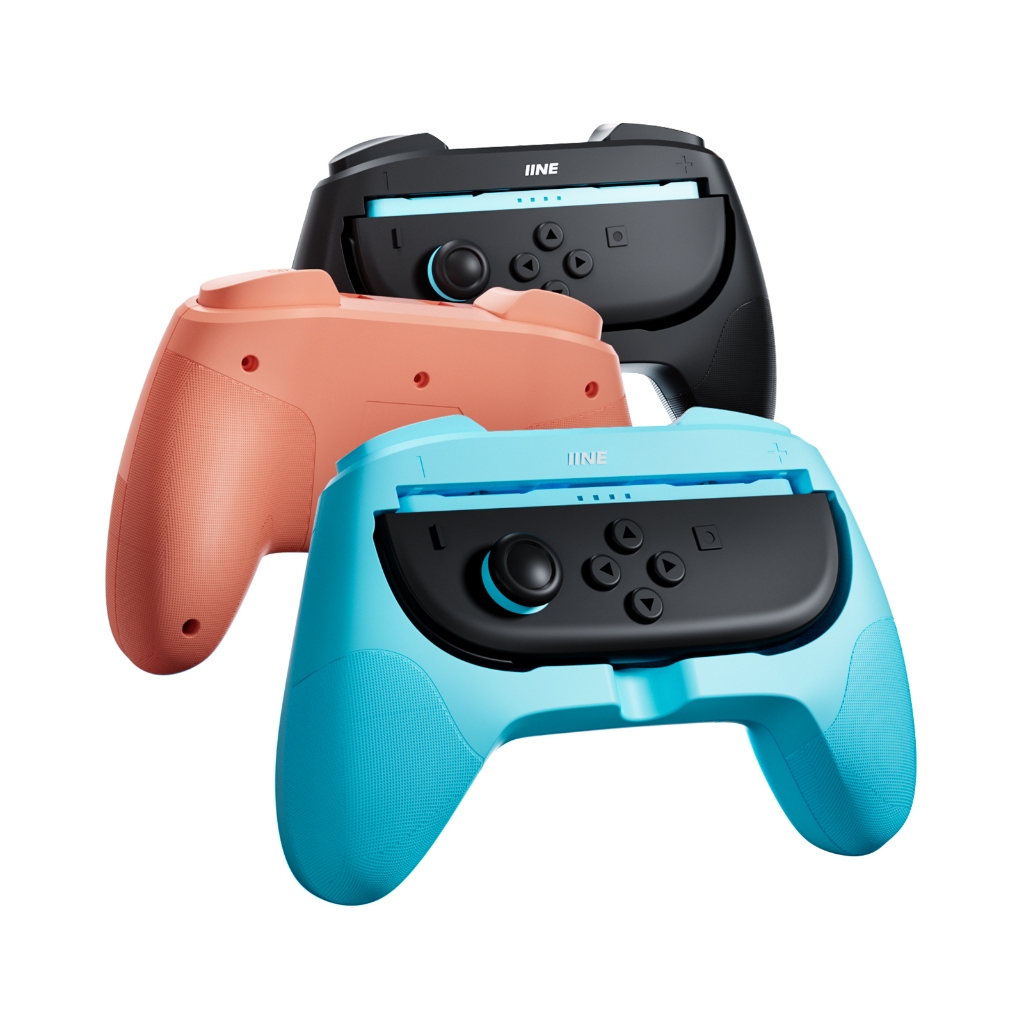 ด้ามจับคอนโทรลเลอร์ IINE สําหรับ Switch2 / การออกแบบตามหลักสรีรศาสตร์, ปุ่ม SL/SR แบบขยายที่สมบูรณ์แบบ