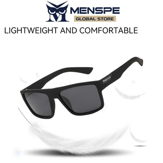 MENSPEผู้ชายแว่นกันแดดโพลาไรซ์แฟชั่นกรอบสี่เหลี่ยมUnisex UV400 Clean Visionขี่จักรยานขี่วิ่งแว่นตาตกปลาสําหรับผู้ชาย