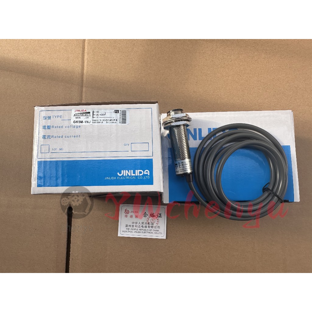JINLIDA GK5M-1NJ ระยะทางเหนี่ยวนําปรับได้ 0-30 ซม.