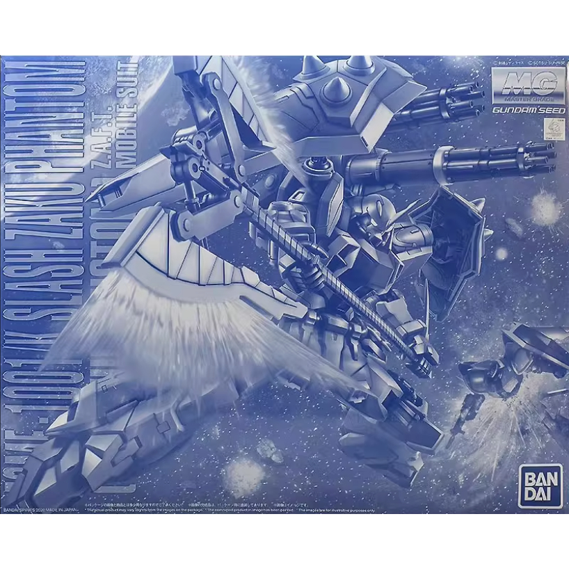 GUNDAM MG 1/100 Phantom Zaku Slash ประเภท Izak เฉพาะเครื่อง PB Limited อะนิเมะ สินค้าของสะสมประกอบรุ