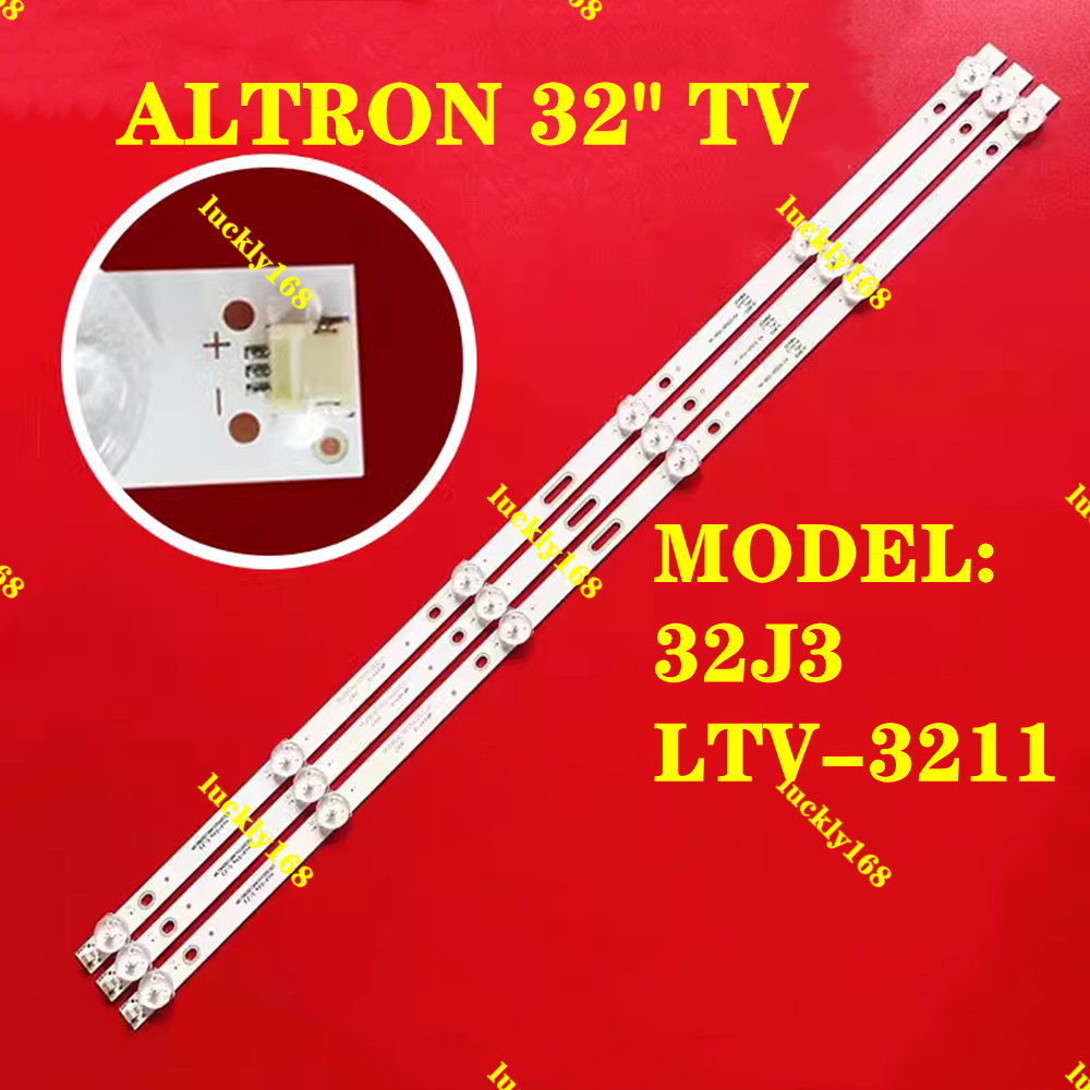 ใหม่ 3 ชิ้น 32J3 LTV-3211 ALTRON 32" LED TV BACKLIGHT (LAMP TV) ALTRON 32 INCH LED TV
