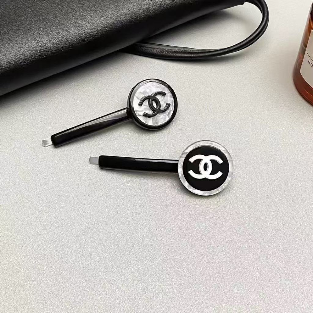 กิ๊บติดผมกรดอะซิติก สีดําและสีขาว สำหรับคลิปหน้าม้า 여성