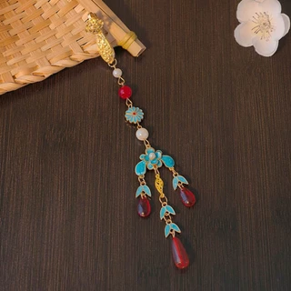 ANCIENT Original Design Cheongsam Pressed Lapel Ruyi ปลอดภัยหัวเข็มขัดจี้ Retro แห่งชาติแฟชั่นอุปกรณ์เสริม