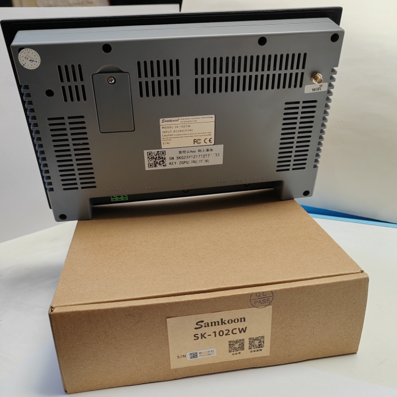 Samkoon อินเทอร์เฟซเครื่องมนุษย์ขนาด 10 นิ้ว SK Series HMI SK-102HE SK-102CE SK-102HS SK-102CS SK-10