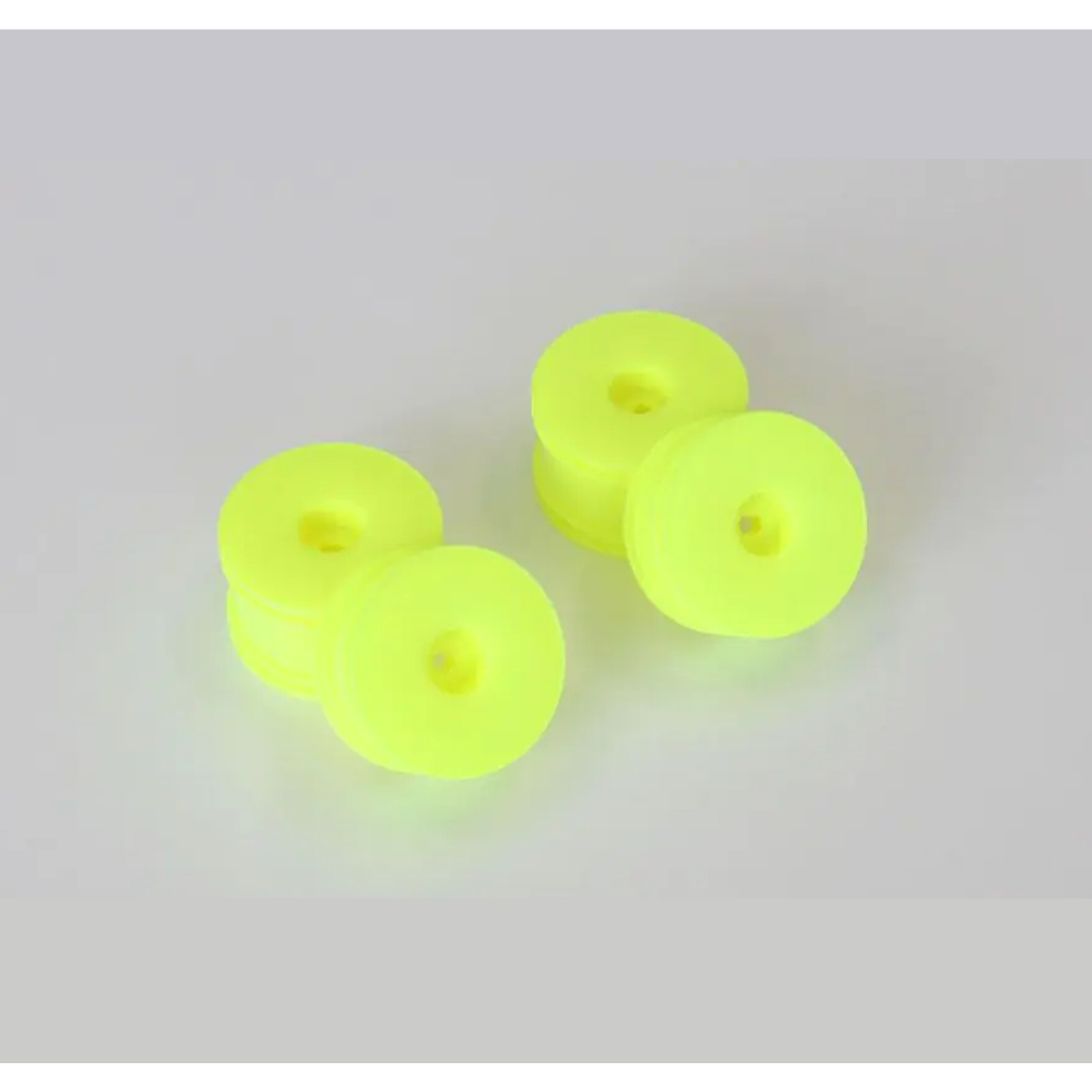 Kyosho Mini-Z Buggy ล้อสีเหลืองเรืองแสงขนาดเล็กไฟฟ้ารถออฟโรด MP9 ชุดล้อเฉพาะ MBH002KY