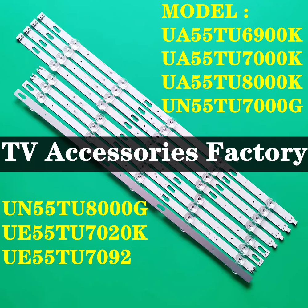 พร้อมส่ง บาร์แบ็คไลท์ทีวี LED สําหรับ SAMSUNG UA55TU6900K UA55TU7000K UA55TU8000K UN55TU7000G UN55TU