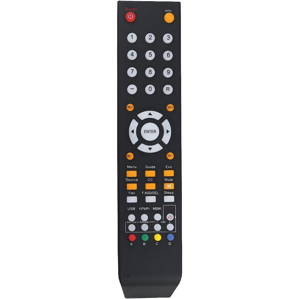 X505BV รีโมททดแทนสําหรับ Sceptre TV U550CV-UM08R U550CVUMR U550CV-UMR U558CV-UMR U650CV-U650CV-U650C