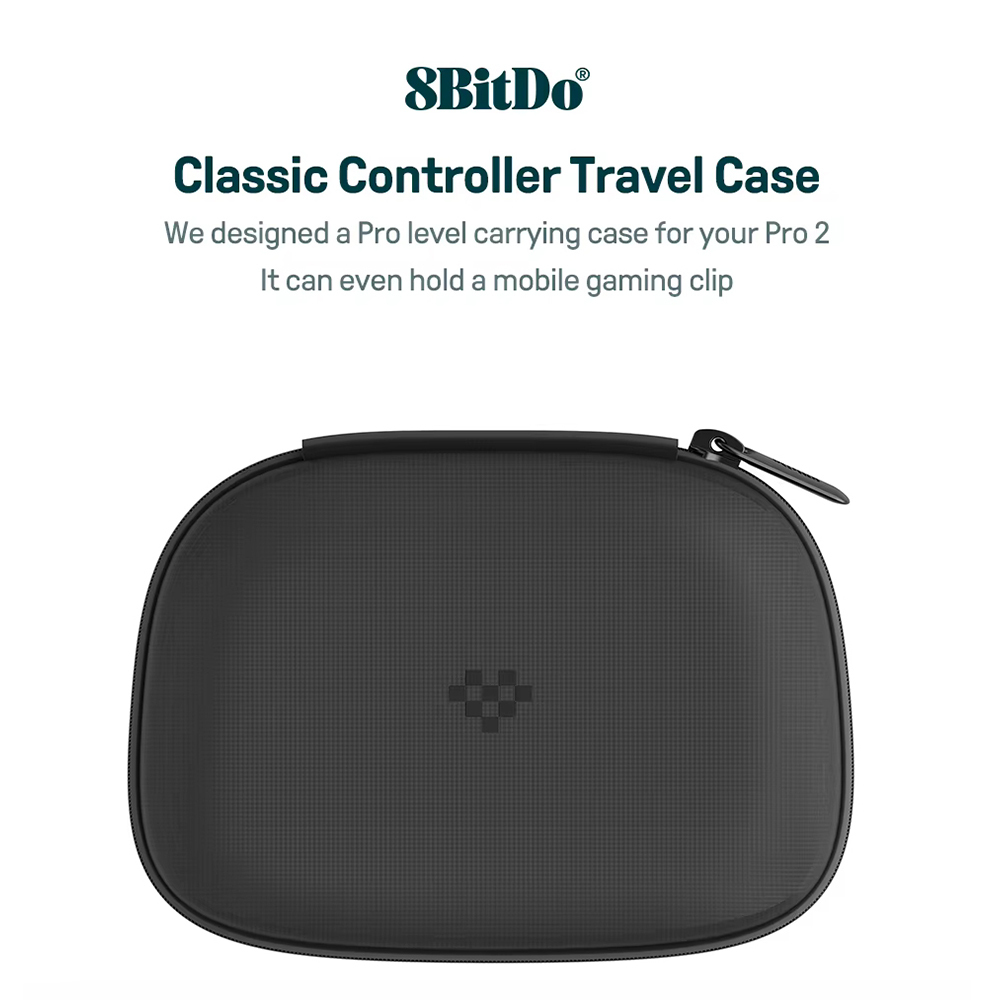 8Bitdo Classic Controller Travel Case สําหรับ Sn30 Pro+ Pro 2 Controllers Switch Pro