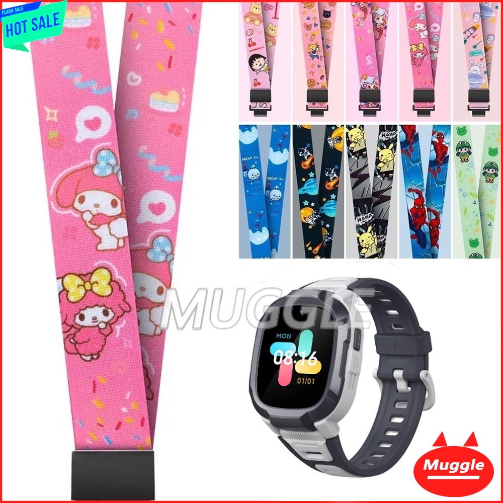 สายนาฬิกา สาย Mibro P6 สายนาฬิกา เชือกแขวนคอเชือก Mibro Kids Smartwatch P6 Mibro P6 สาย Mibro Kids S