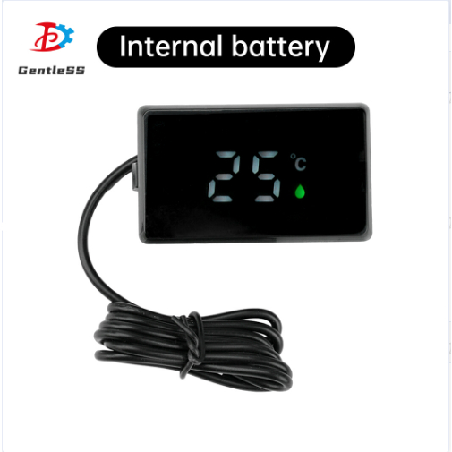 0~99°C LED Digital Temperature สายโพรบกันน้ําภายนอก 50 ซม