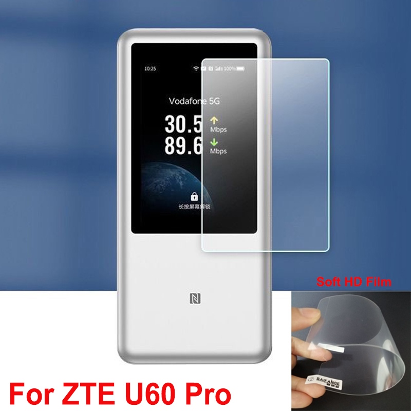 HD Hydrogel ฟิล์มสําหรับ ZTE U60 Pro ป้องกันหน้าจอสําหรับ ZTE U50 Pro HD ฟิล์มนุ่มสําหรับ ZTE U60Pro