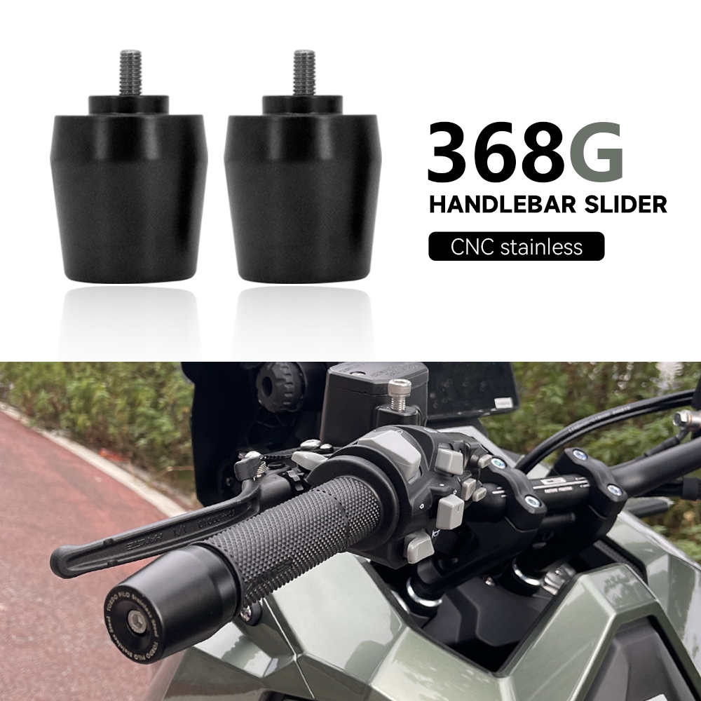 อุปกรณ์เสริมรถจักรยานยนต์สแตนเลสจับบาร์ End Handlebar Grips ปลาย Sliders หมวกปลั๊ก Slider สําหรับ ZO