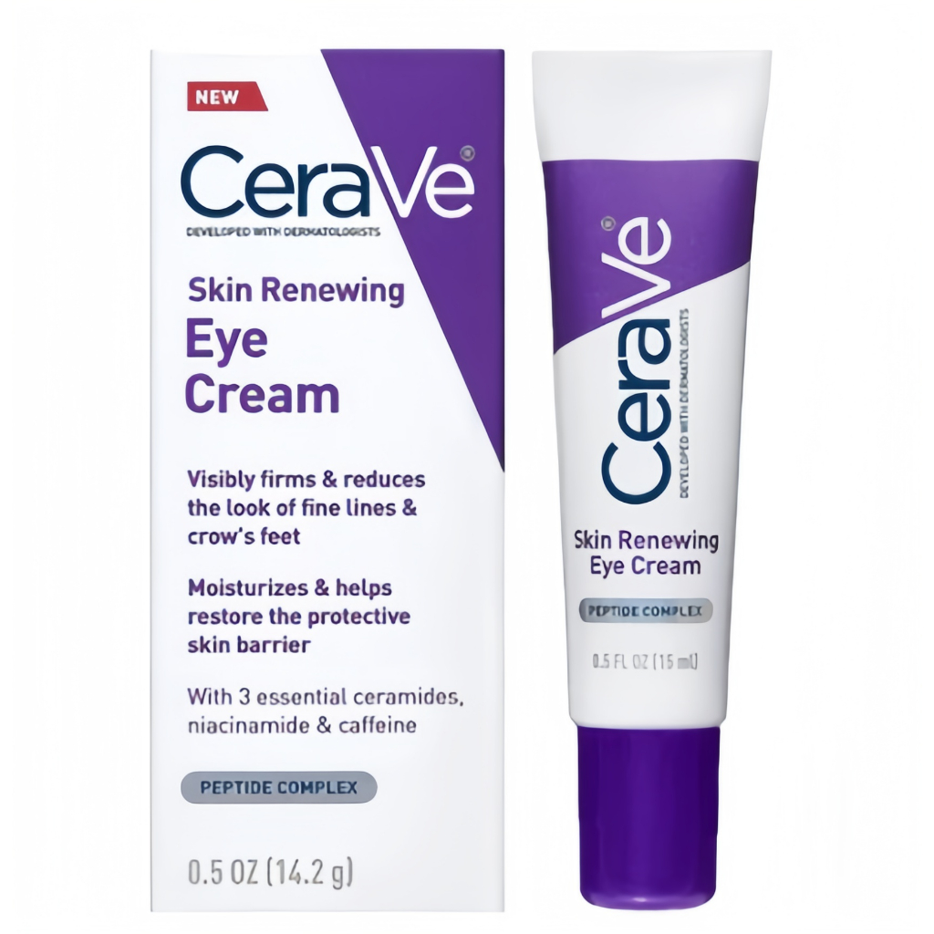 💥ข‍อง‍แท้ 10‍0%💥พร้อมส่งCeraVe Skin Renewing Eye Repair Cream 14.2g เซราวี ครีมบำรุงรอบดวงตา ช่วยลดความหมองคล้ำ และลดอาการบวม. - รูปที่ 4