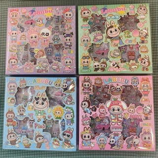 💥 จัดส่งจากประเทศไทย 💥 100แผ่นสติกเกอร์น่ารักทําเองคู่มือวัสดุตกแต่งเด็กถ้วยน้ําสติกเกอร์ใสสัตว์เลี้ยงสติกเกอร์กันน้ํา