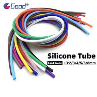 1เมตรซิลิโคนหลอดยืดหยุ่นยางท่ออาหารเกรดนุ่มเครื่องดื่มท่อน้ํ…