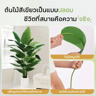 🔥หลายรุ่น!!!🔥 ต้นไม้ปลอม ต้นไม้ปลอมใหญ่ 65/85/95/125cm ฟรีกระถางดอก +หินตกแต่ง ต้นไม้แต่งบ้าน+การตกแต่งร้านกาแฟ สไตล์นอร์ดิก ในบ้าน ไม้มงคล ประดิษฐ์ ตกบ้าน สวยๆ ห้อง มงคลสวยๆ มงคลปลอม