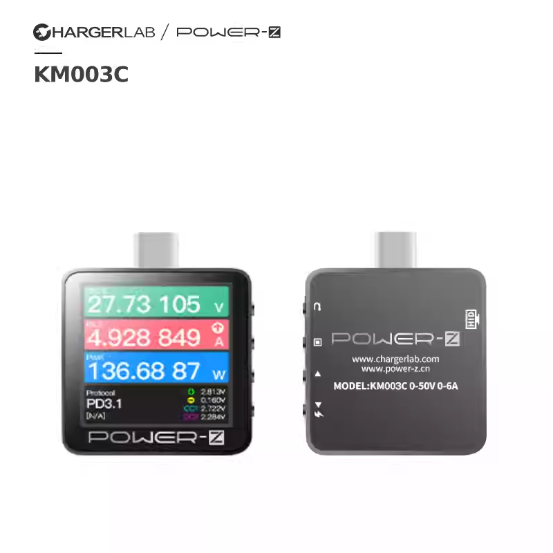 ChargerLAB POWER-Z 240W PD3.1 เฉพาะ เฉพาะชาร์จ curryler KM003C