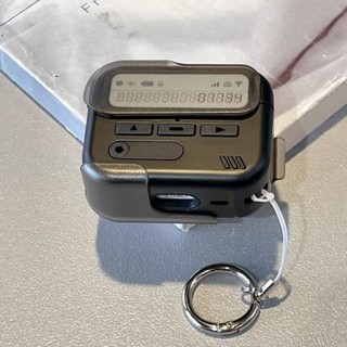 Retro เพจเจอร์รูปร่าง Airpods Pro3 กรณี Airpods 4/4 (ANC) กันกระแทกหูฟังสําหรับ AirPods Pro3 Pro2/Pro 4/4 (ANC)