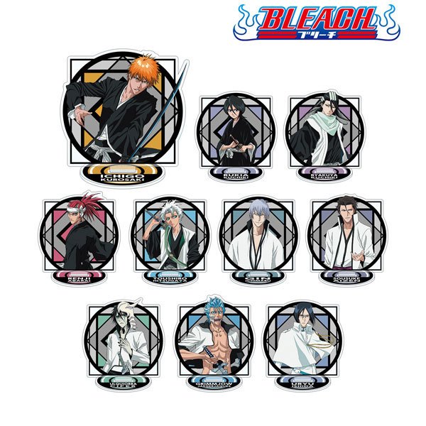 BLEACH อะนิเมะอะคริลิค Ichigo Kurosaki Byakuya Kuchiki Trading สินค้าสะสม Fanmade รูป