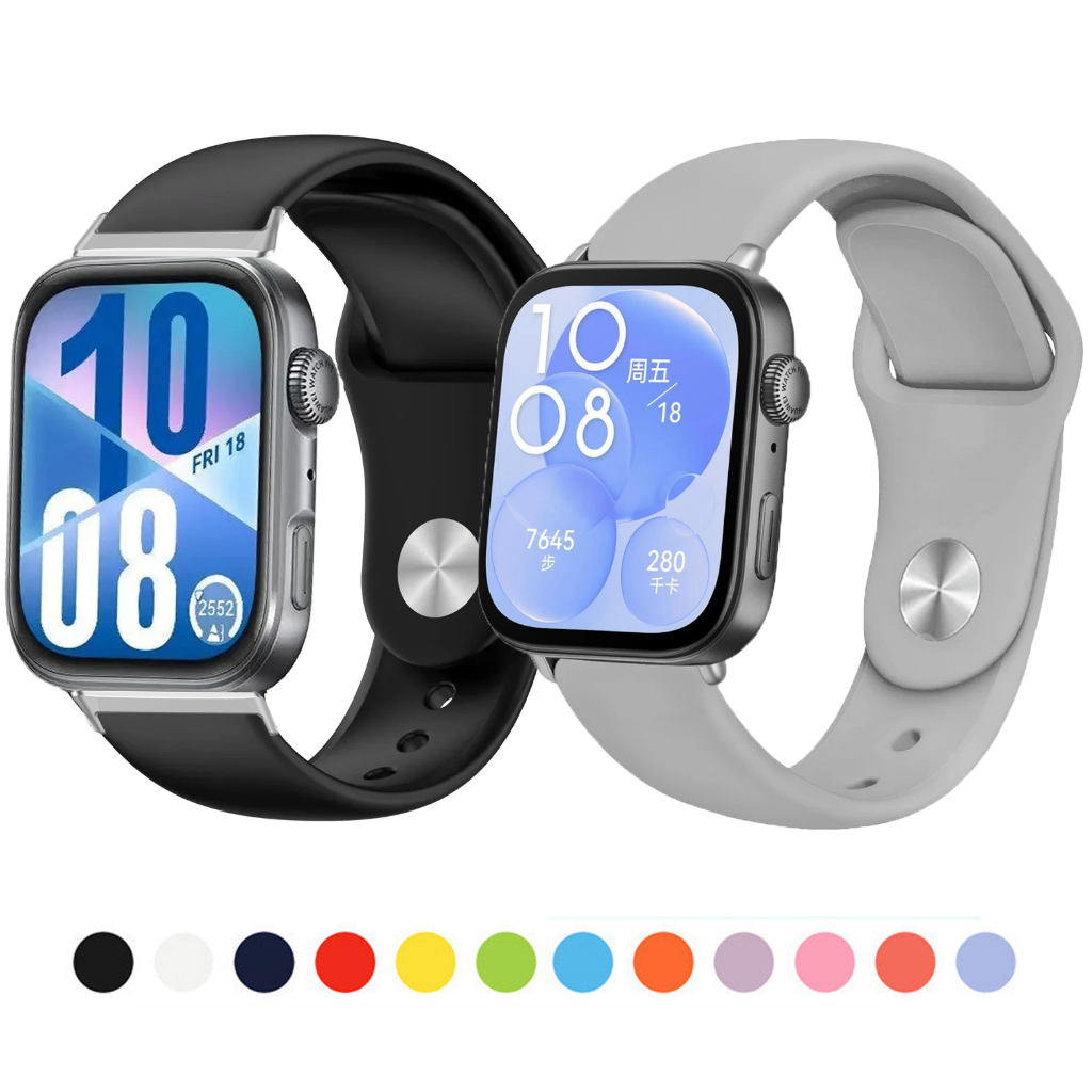 สายรัดซิลิโคนอ่อนนุ่มสําหรับ Huawei Watch Fit4 Pro Fit3 Fit 3 4 smartwatch band