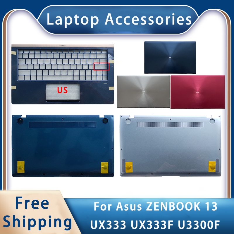 ใหม่สําหรับ Asus ZenBook 13 UX333 UX333F U3300F; Replacemen แล็ปท็อปอุปกรณ์เสริม Lcd ฝาหลัง/Palmrest
