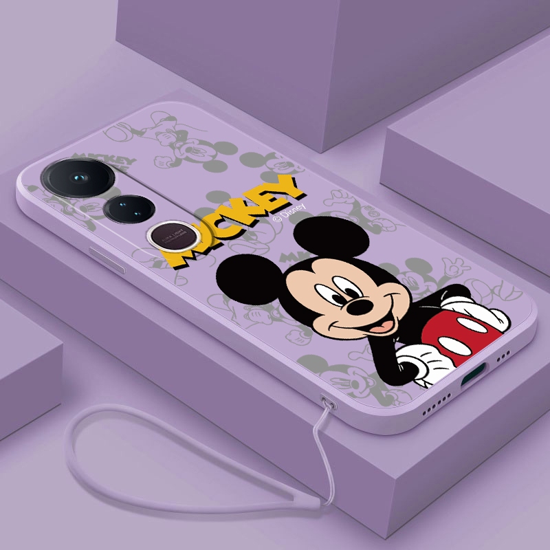 Vivo V50 Lite v50Lite 5G Premium Silicon Disney Case Cute Mickey Case Soft Cover