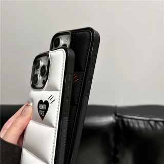 HUMAN MADE classics Simple love label hard shell Down Jacketเคสโทรศัพท์เหมาะสําหรับIPhone17 AIR 16 16Pro 16PM Plus 15 15P 15PM 14 14P 13 13P 13PM 12 12PM 11 11P 11P 11PM X XR 7P