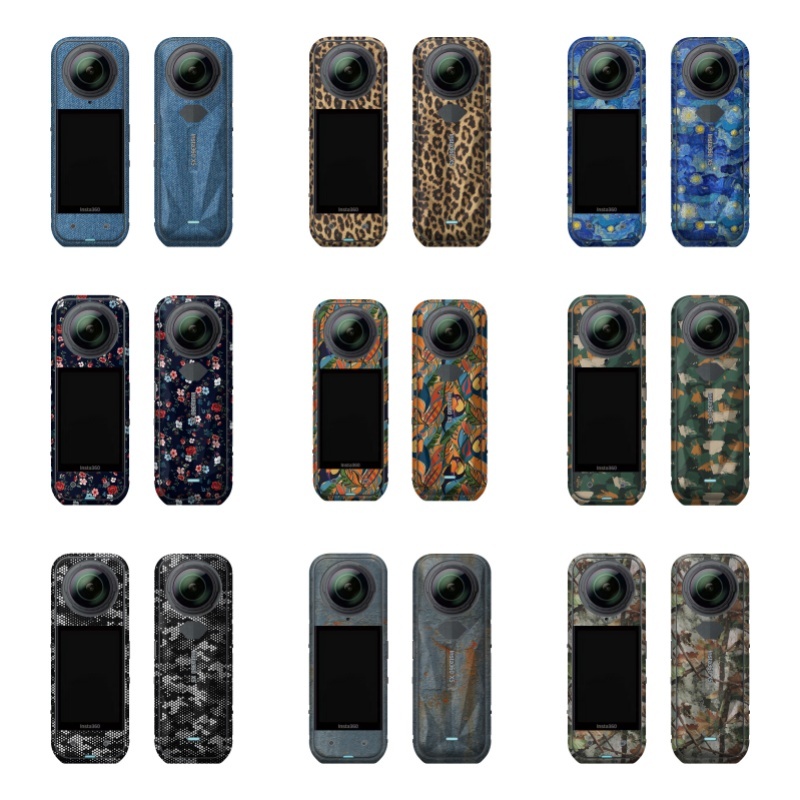 Insta360 X5 สติกเกอร์ป้องกันกล้องสําหรับ Insta360 X5 สติกเกอร์กล้องแอคชั่น, Insta Camera Protector, 