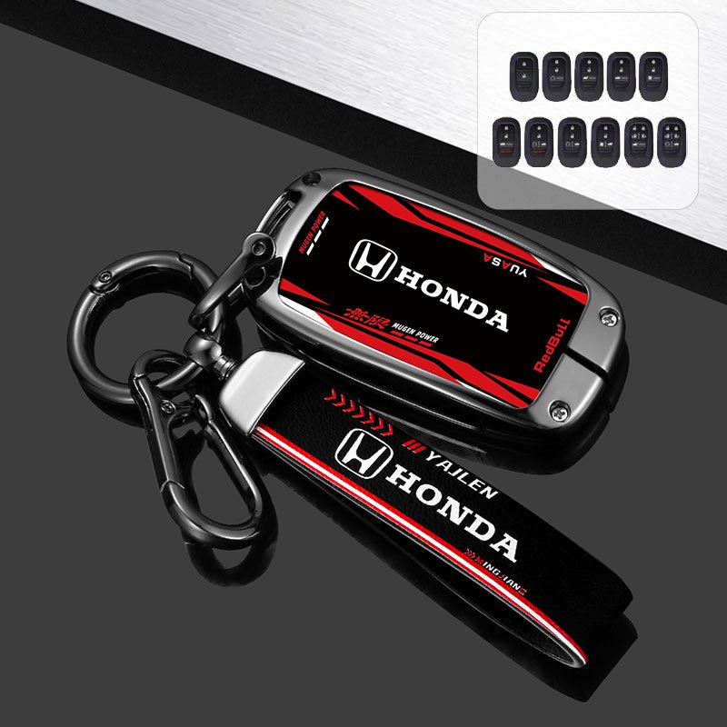 เคสกุญแจรีโมทรถยนต์ สําหรับ Honda Cr-v City Rs 2025Civic Fc/Fe RS Brv accord Jazz Keyless Remote Key Cove rปลอก2023 รถอุปกรณ์เสริม