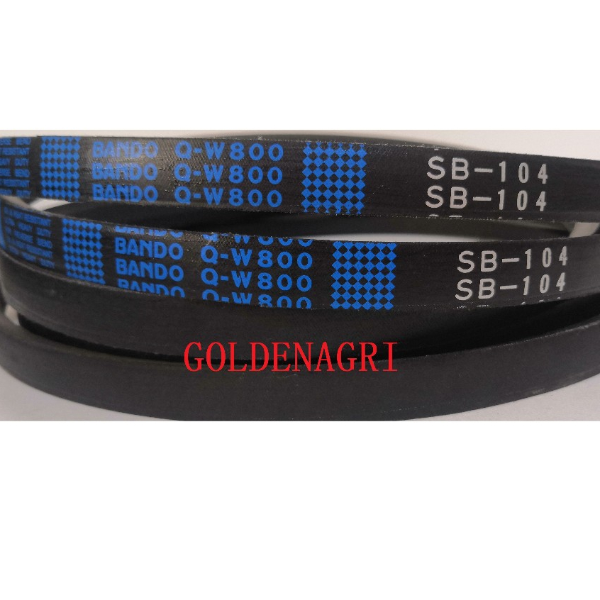 2 ชิ้น SB104 5T051-66350 Bando V Thresher เข็มขัด Harvester อะไหล่ Dc60 Dc70 Dc70plus 688Q LB104