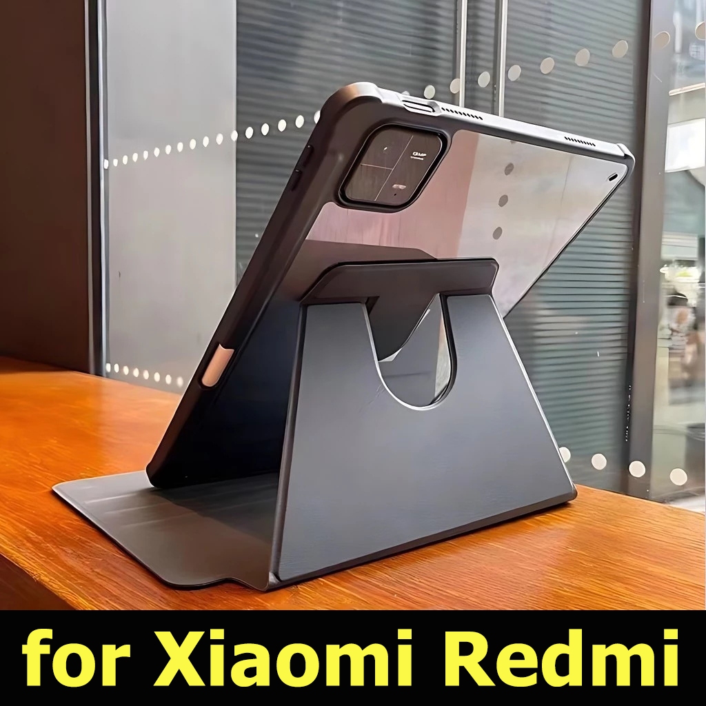 เคสแท็บเล็ต Xiaomi สําหรับ Xiaomi Pad 7 6 5  redmi pad se11 เสี่ยวมี่ แพด 5 6Pro 11inch Pad 6pro 7pro Mi Pad 6s แฟชั่น 360° เคสอะคริลิคใส กรณีแม่เหล็ก เคส Xiaomi