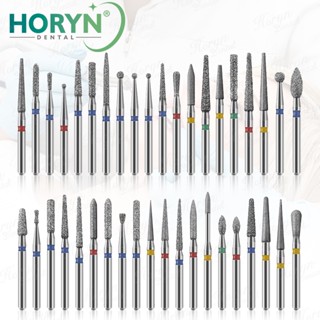 10 ชิ้นทันตกรรมเพชร Burs สําหรับ Handpiece ความเร็วสูงทันตกร…