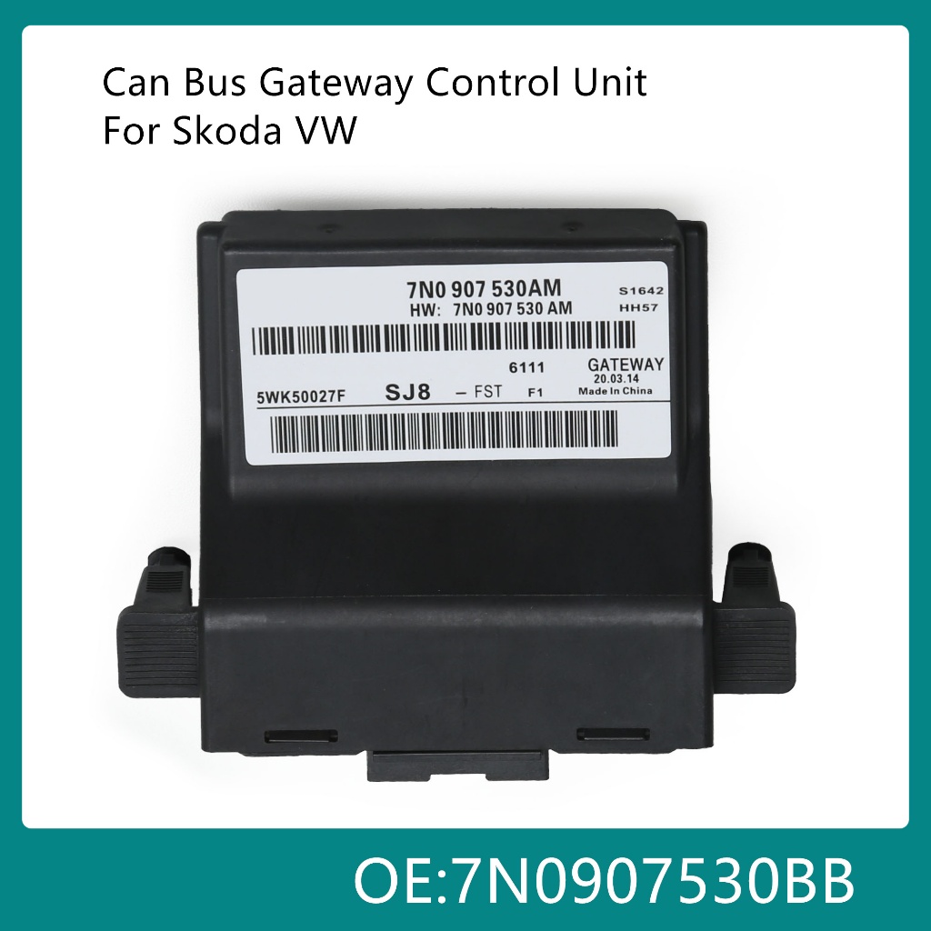7N0907530AL CANBUS Gateway โมดูลควบคุมหน่วย 7N0907530BB สําหรับ VW PQ Golf Passat Jetta CC POLO รถยน