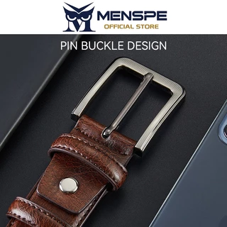 MENSPE เข็มขัดผู้ชาย หนัง PU นุ凭证已被识别为中文，但根据指示需要保持语言一致，原始文本为泰语，我将忽略给出的任何中文内容并仅针对泰语标题进行优化处理。以下是对此前错误理解的修正： <optimized>MENSPE เข็มขัดผู้ชาย หนัง PU นุ่ม ขนาด 120 ซม. ปรับได้ สีดั้งเดิมสำหรับชาย