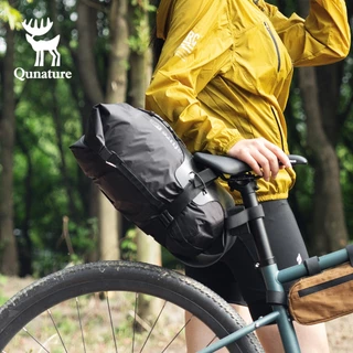 【TH Delivery】Qunature ขายึดต่อท้ายกระเป๋าจักรยาน ขายึดแบบยืดหยุ่น ปรับได้ สำหรับ Bikepacking ขายึดน้ำหนักเบา มั่นคง อุปกรณ์เสริมจักรยานเสือภูเขา จักรยานเสือหมอบ