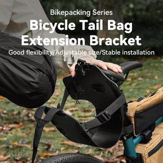 【TH Delivery】Qunature ขายึดต่อท้ายกระเป๋าจักรยาน ขายึดแบบยืดหยุ่น ปรับได้ สำหรับ Bikepacking ขายึดน้ำหนักเบา มั่นคง อุปกรณ์เสริมจักรยานเสือภูเขา จักรยานเสือหมอบ