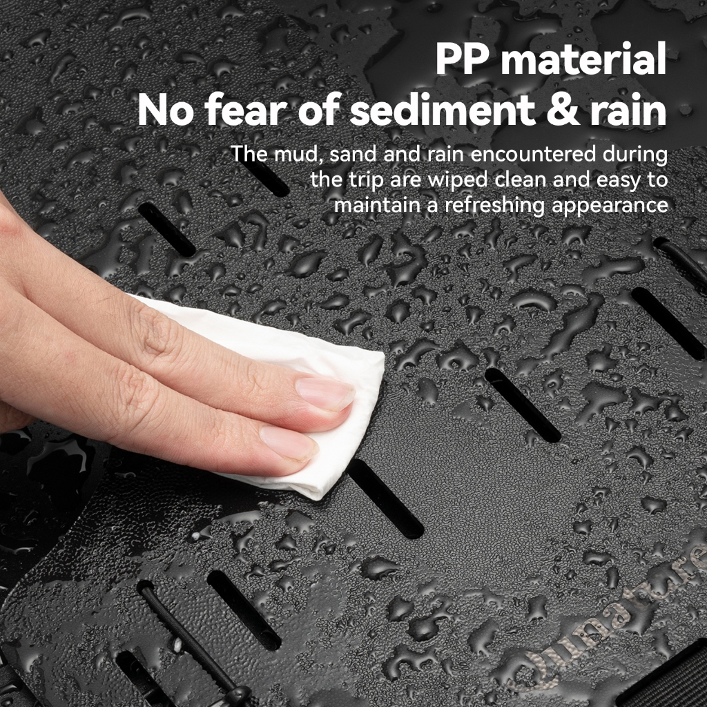 【TH Delivery】Qunature ขายึดต่อท้ายกระเป๋าจักรยาน ขายึดแบบยืดหยุ่น ปรับได้ สำหรับ Bikepacking ขายึดน้ำหนักเบา มั่นคง อุปกรณ์เสริมจักรยานเสือภูเขา จักรยานเสือหมอบ - รูปที่ 7