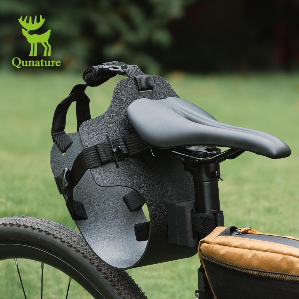 【TH Delivery】Qunature ขายึดต่อท้ายกระเป๋าจักรยาน ขายึดแบบยืดหยุ่น ปรับได้ สำหรับ Bikepacking ขายึดน้ำหนักเบา มั่นคง อุปกรณ์เสริมจักรยานเสือภูเขา จักรยานเสือหมอบ