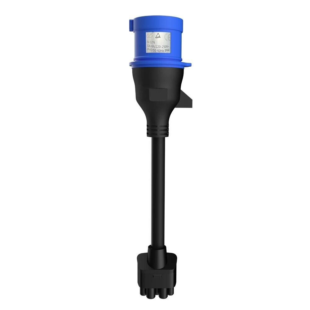 สําหรับTesla 3 Pin Blue CEEอะแดปเตอร์Teslaรุ่นS,3,X,Y Gen 2 Ev Charger Extensionสายไฟเชื่อมต่อ 240V Outletที่ 32A 10 นิ้ว ราคา ถูกที่สุด ดีลบีเคเค แกลเลอรีภาพที่ 5