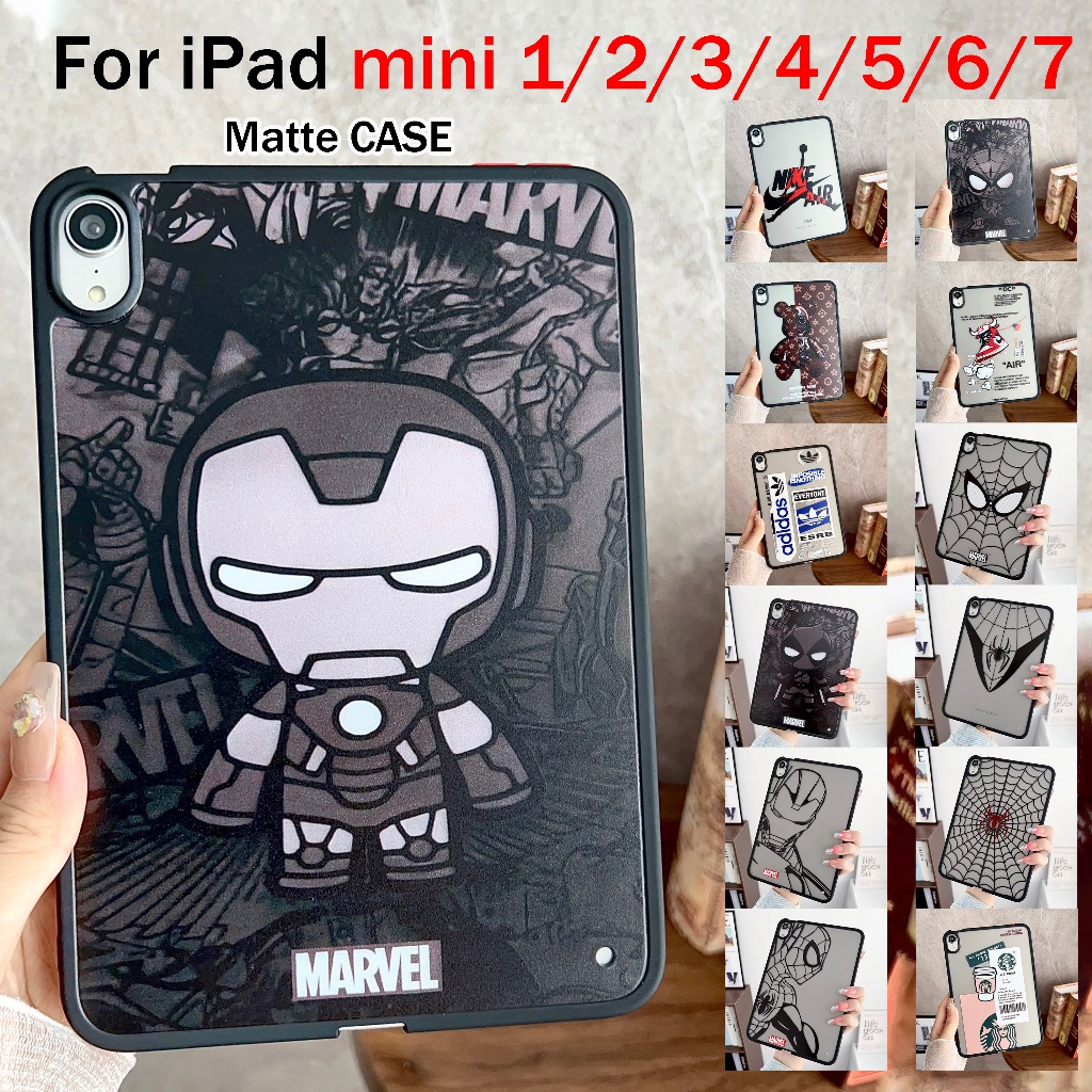 สําหรับ iPad Mini 4 5 6 7 A17 Pro 2024 อินเทรนด์ Matte Skin Feeling MINI 1 2 3 7.9 8.3 แฟชั่นแท็บเล็ตกรณี