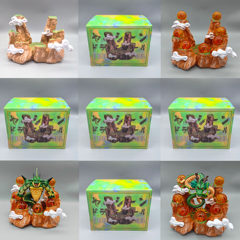 8รูปแบบอะนิเมะDragon Ball Z Shenronรูปของเล่นDBZอัญเชิญShenronฉากสะสมFigurines PVCตุ๊กตาBIrthdayของขวัญ