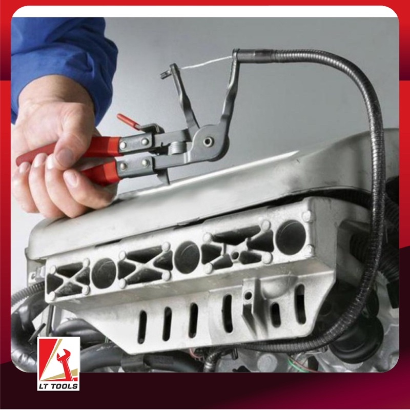 คีมถอดกิ๊ปรัดท่อ แบบสายอ่อน คีมหนีบกิ๊บรัดท่อ - รูปที่ 4