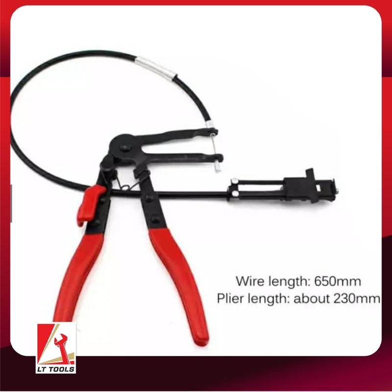 คีมถอดกิ๊ปรัดท่อ แบบสายอ่อน คีมหนีบกิ๊บรัดท่อ - รูปที่ 3