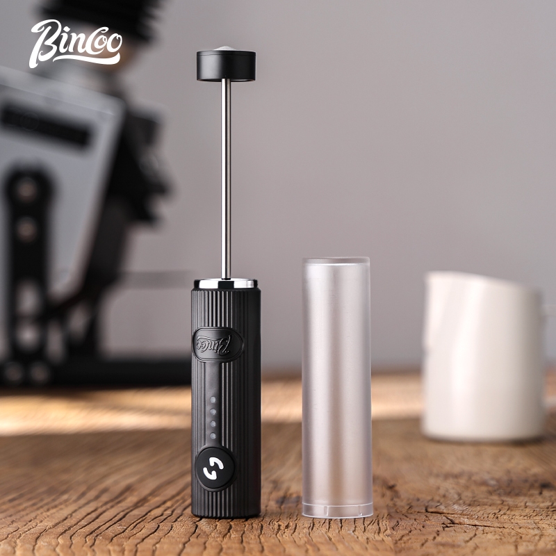 Bincoo Coffee Milk Frother มือถือโฟม Frother วิปปิ้งนมโฟมสติ๊กกาแฟลาเต้แก้วเครื่องชงกาแฟ 350ML