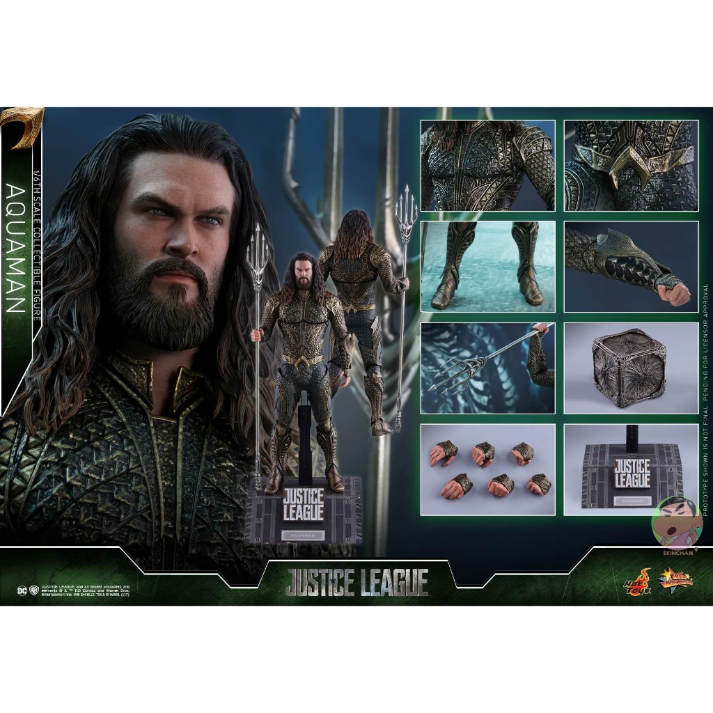 Hot Toys MMS447 Justice League – Aquaman 1/6 Scale Collectible Figure