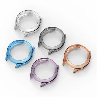For Garmin Forerunner 570 970 กรณีสมาร์ทนาฬิกากันชนป้องกัน ทีพียู ครึ่งฝาครอบฟิล์มป้องกันหน้าจอ