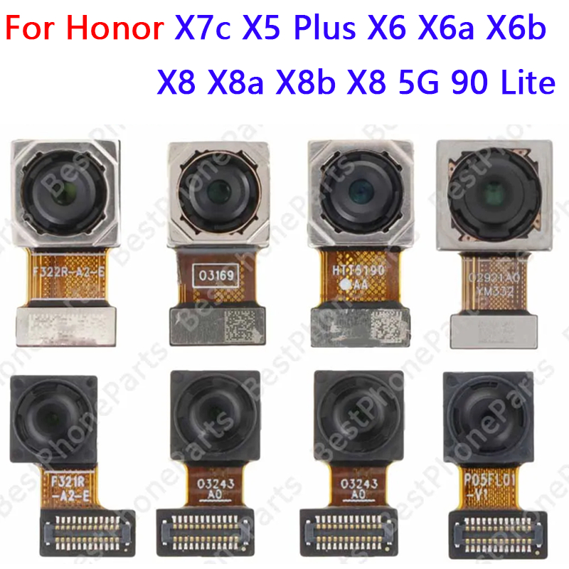 สําหรับ Honor X7c X5 Plus X6 X6a X6b X8a X8b X9A X8 5G X8C X9C X9B 90 Lite หลัก Facing โมดูลกล้อง Flex Cable เปลี่ยน