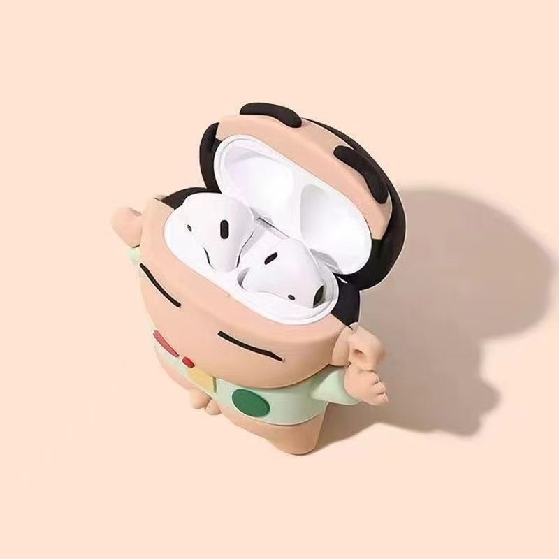 สร้างสรรค์น่ารักชุดนอน Shin chan สําหรับ AirPods 3 รูปที่ 8