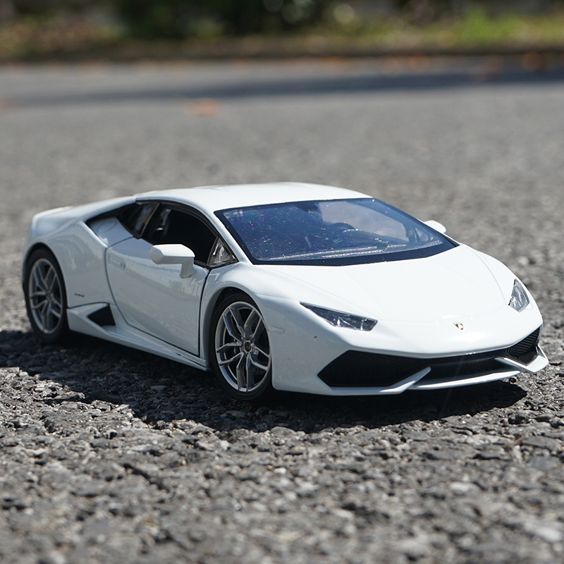 WELLY 1:24 Lamborghini Huracan LP610-4 จําลองสําเร็จรูปรถรุ่นโลหะผสมDiecastsโลหะของเล่นCollectioniesรถของเล่นเด็ก